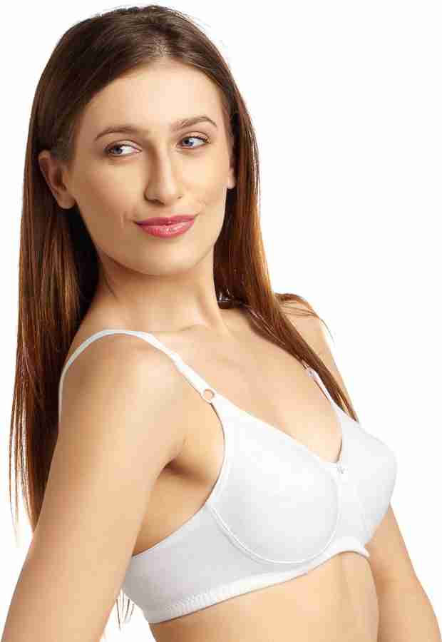 Daisy Dee Cotton Moulded Seamless Cups Full Coverage Bra (Lopez) - Grey