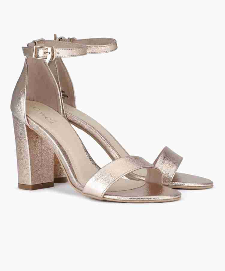 Catwalk rose cheap gold heels