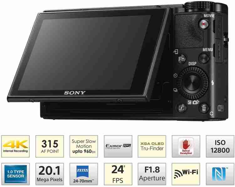 SONY Cybershoot DSC-RX100M5 IN5 Price in India - Buy SONY Cybershoot DSC- RX100M5 IN5 online at Flipkart.com