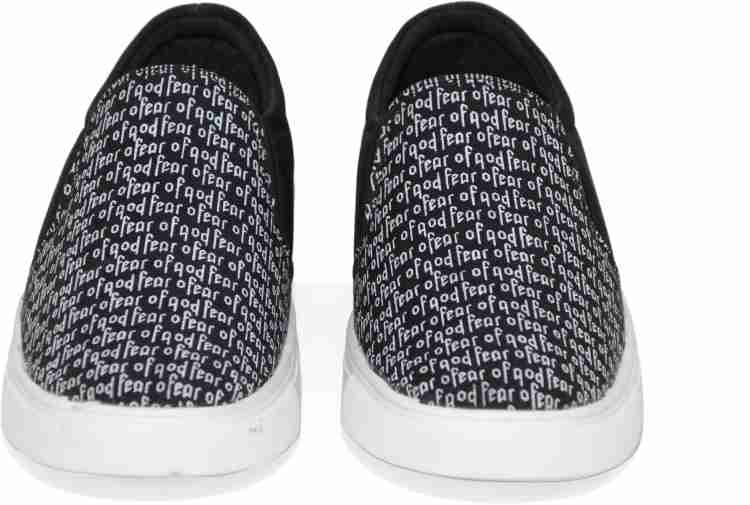 Fear of god slip ons best sale