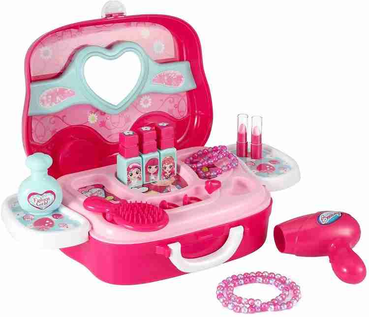 zest 4 toyz Kids Makeup Kit Pretend Play Toys For Girls 17 Pcs