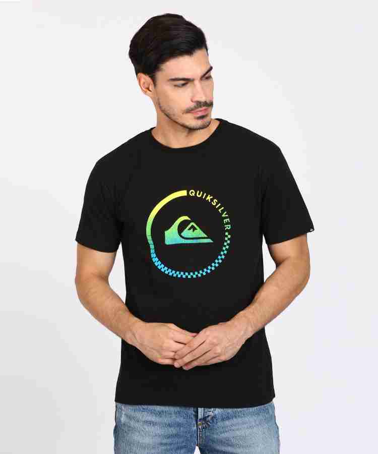 Black quiksilver t clearance shirt