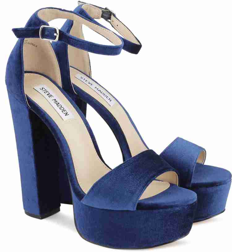 Steve madden cheap blue heel