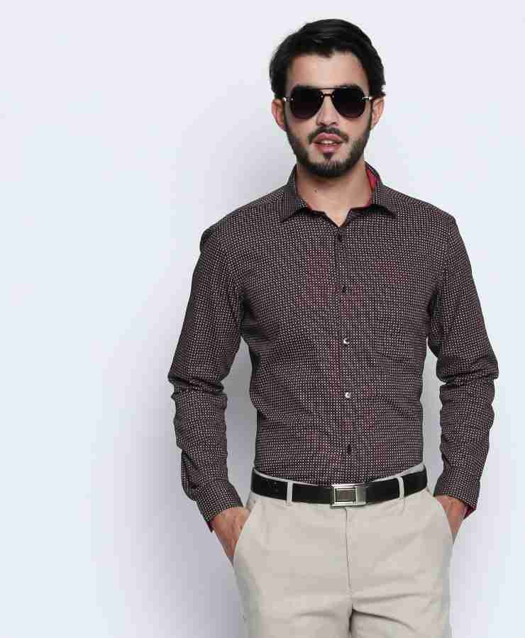 Knighthood by FBB Men Printed Formal Red Shirt Buy Knighthood by FBB Men Printed Formal Red Shirt Online at Best Prices in India Flipkart