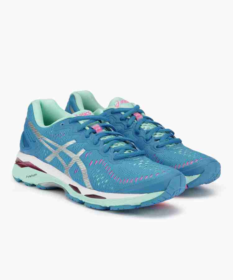 Asics GEL KAYANO 23 Running Shoes For Women Buy DIVA BLUE SILVER