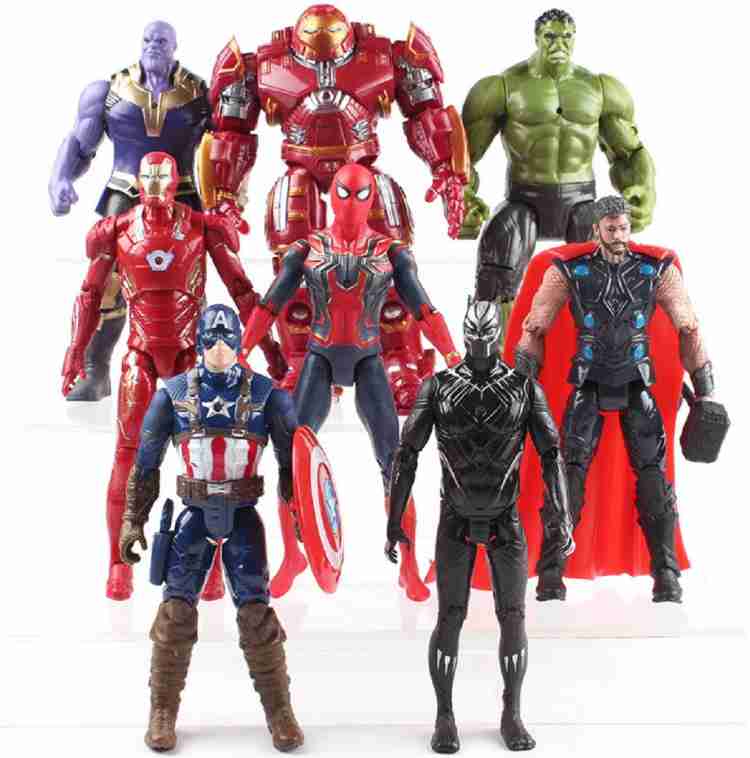 Avengers action figures hot sale set of 8