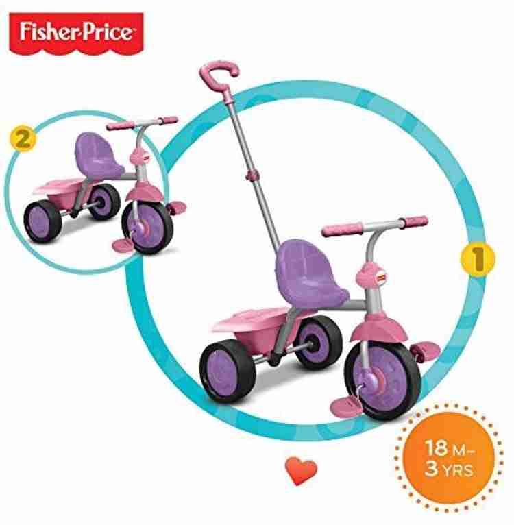 Fisher price sales smart trike pink