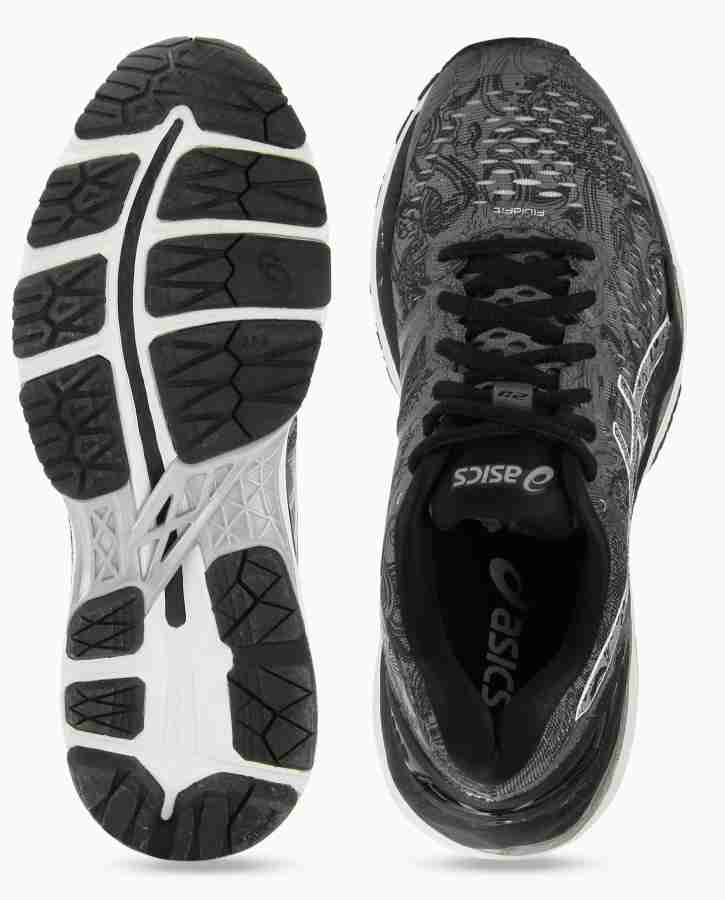 Asics GEL KAYANO 23 LITE SHOW Running Shoes For Women Buy CARBON SILVER REFLECTIVE Color Asics GEL KAYANO 23 LITE SHOW Running Shoes For Women Online at Best Price Shop Online for Footwears in India