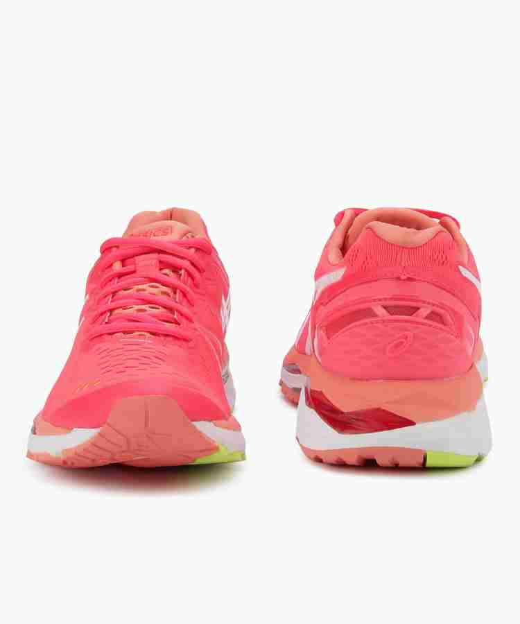 Asics GEL KAYANO 23 Running Shoes For Women Buy DIVA PINK WHITE CORAL PINK Color Asics GEL KAYANO 23 Running Shoes For Women Online at Best Price Shop Online for Footwears in India