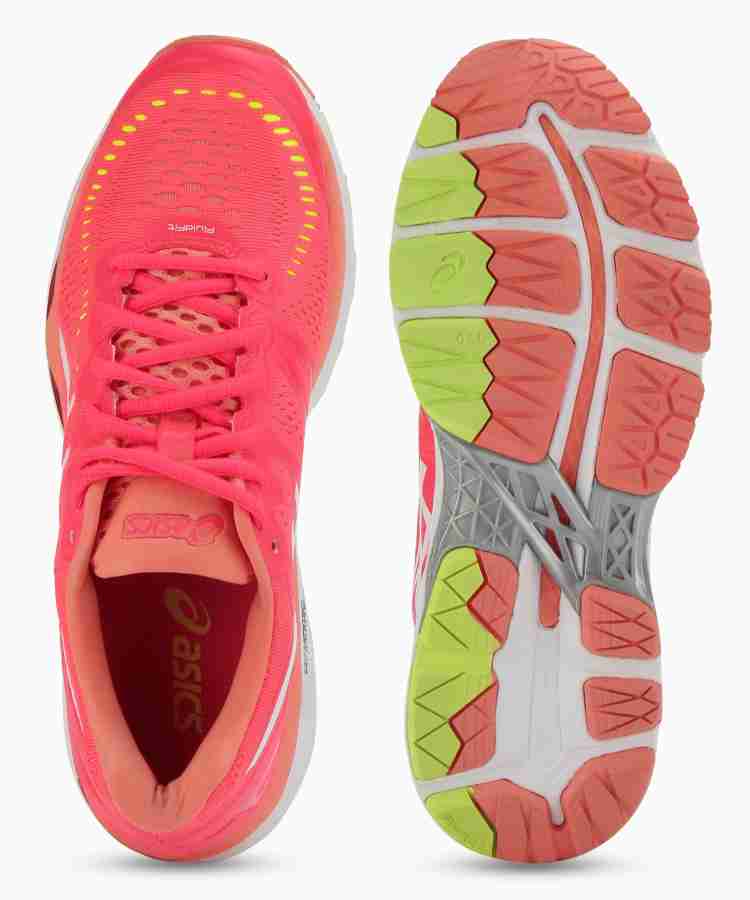 Asics GEL KAYANO 23 Running Shoes For Women Buy DIVA PINK WHITE CORAL PINK Color Asics GEL KAYANO 23 Running Shoes For Women Online at Best Price Shop Online for Footwears in India