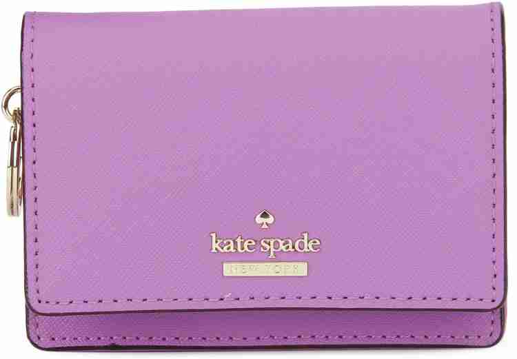 Kate spade light purple on sale wallet