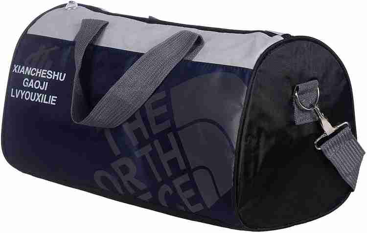 Printed polyster matty duffle bag shop
