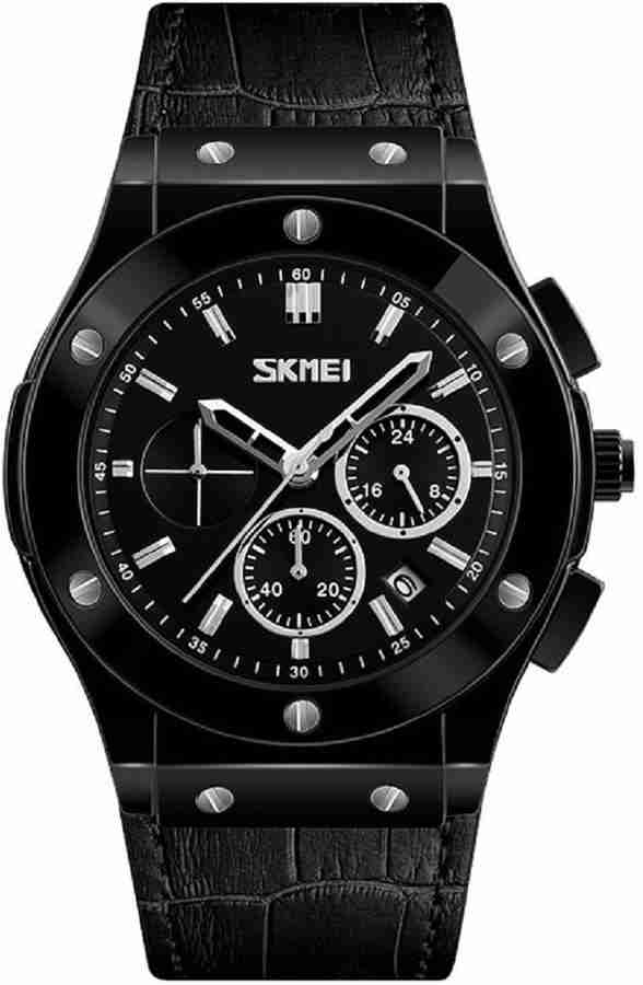 Buy SKMEI Analog Watch For Men 9157 Black Functional Chronograph Formal Luxury Online at Best Prices in India Flipkart