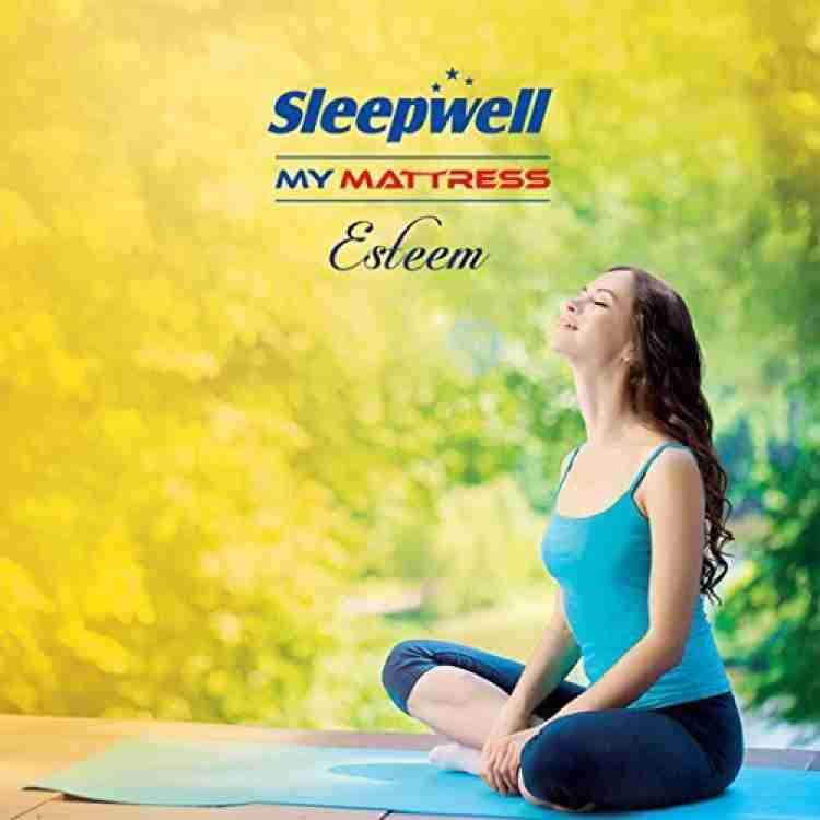 Sleepwell Esteem Supportec 72 x 36 x 6 Inches mm King Memory Foam Mattress  Price in India - Buy Sleepwell Esteem Supportec 72 x 36 x 6 Inches mm King  Memory Foam Mattress online at