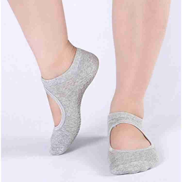 Aeoss 1Pair Women Sports Fit Yoga Socks Anti Skid Breathable