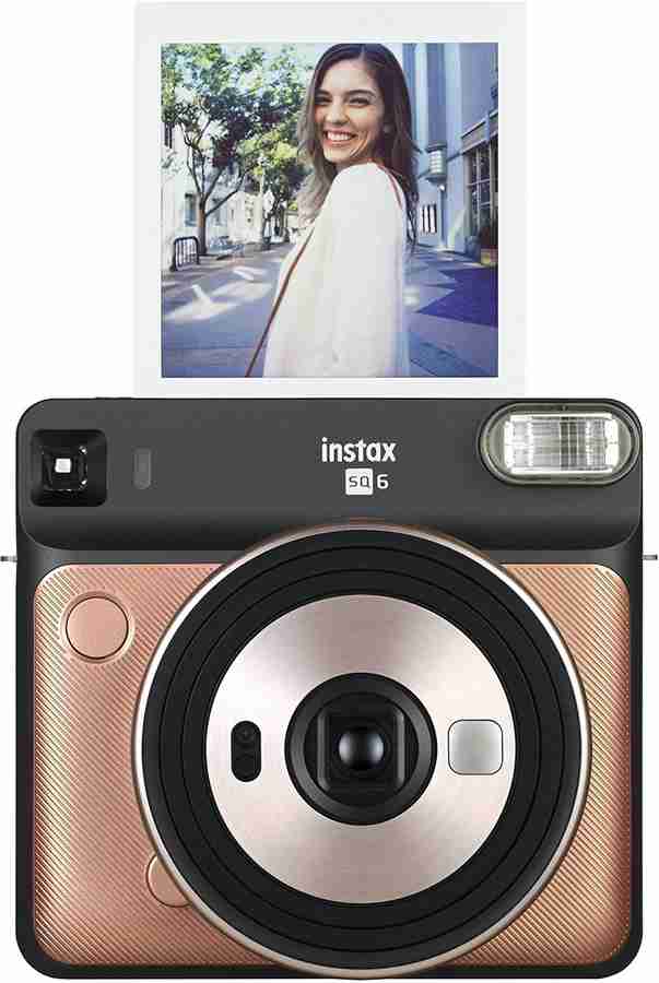 FUJIFILM Instax Square SQ6 Blush Gold Instant Camera Price in 