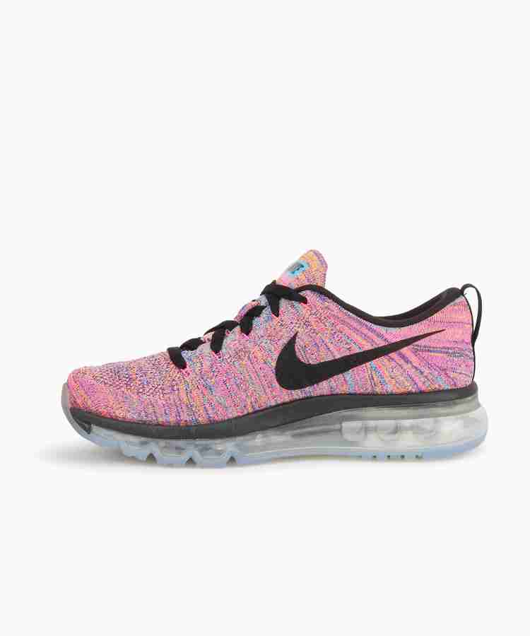 Nike flyknit pink and blue on sale
