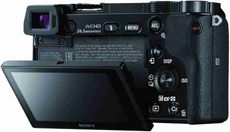 SONY Alpha ILCE-6000Y APS-C Mirrorless Camera with Dual Lens 16-50 mm &  55-210 mm Zoom Featuring Eye AF and Full HD recording