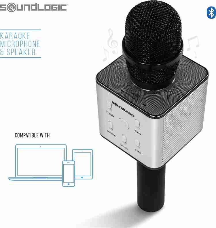 Soundlogic karaoke microphone & speaker microphone outlet