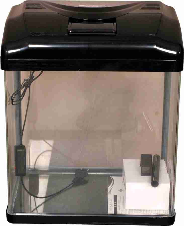 Aquapetzworld HX 380 Aquarium Fish Tank Black 30 L Rectangle