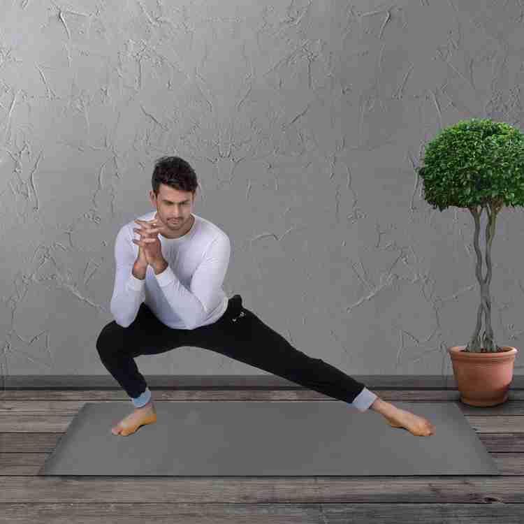 Adrenex by Flipkart 4mm Anti Skid Yoga Gym Exercise Mat with Strap