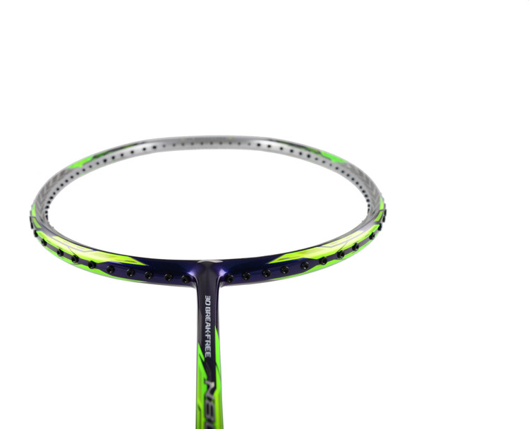 LI-NING 3D Break-Free N80II Multicolor Unstrung Badminton