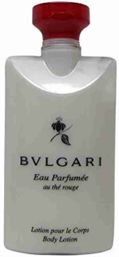 Bvlgari eau parfumee au the cheap rouge body lotion