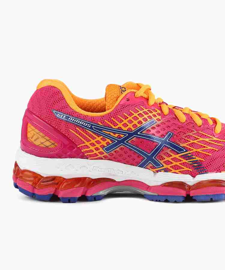 Asics GEL NIMBUS 17 RUNNING For Men Buy HTPNK DPBLU NECT Color Asics GEL NIMBUS 17 RUNNING For Men Online at Best Price Shop Online for Footwears in India Flipkart