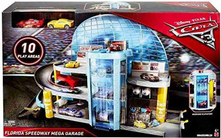 Generic Disney Pixar Cars 3 Florida Speedway Mega Garage PLAYSET