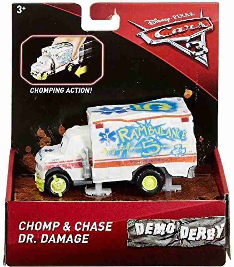 Chomp & order Chase Arvy Demo Derby Pixar Cars