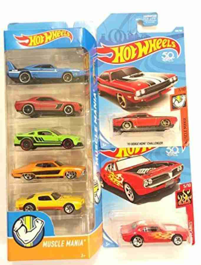 Hot wheels muscle mania 5 2024 pack 2018