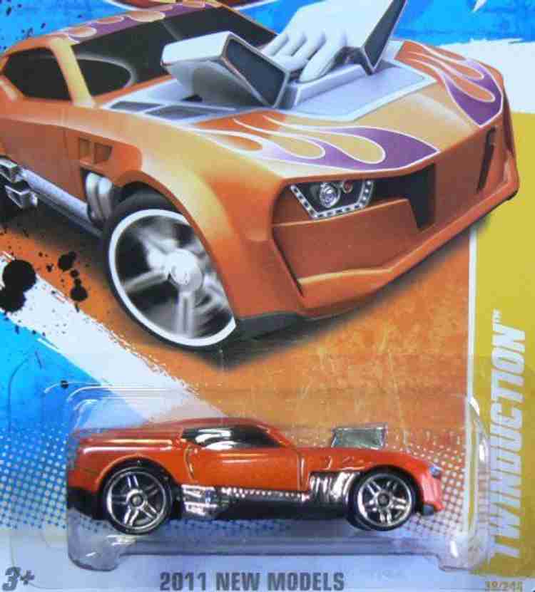 HOT WHEELS 2011 Twinduction Orange Collectible 2011 New Models