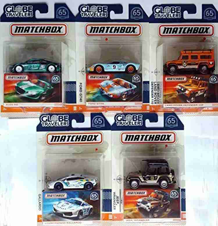 MATCHBOX Globe Traveler Series Complete 5 Car Set includes Audi