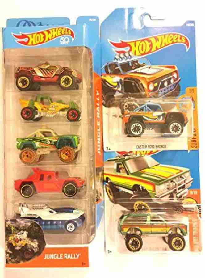 Hot wheels jungle store rally 5 pack