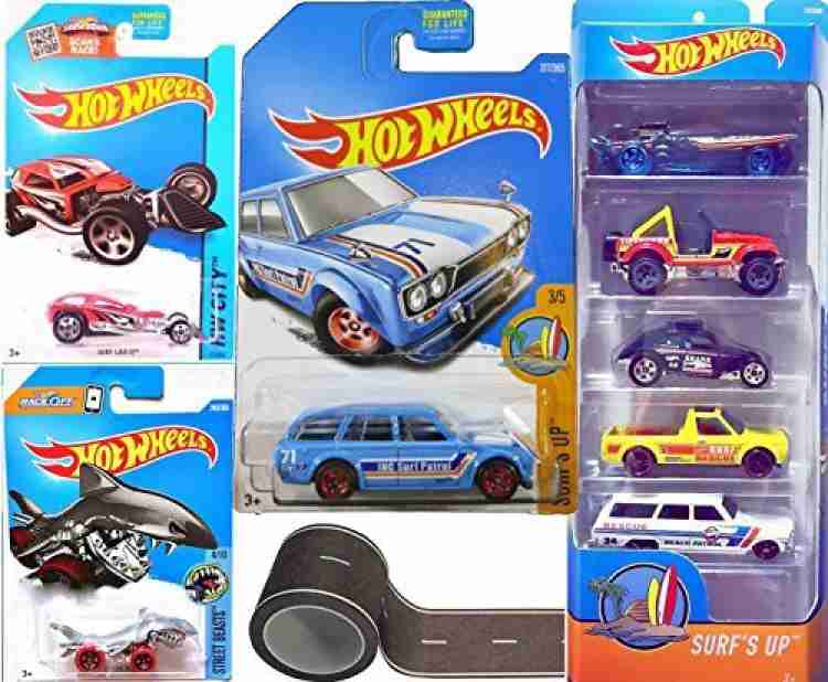 Hot wheels surf's sales up 5 pack