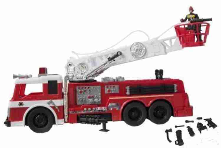 Kid Connection Fire Truck Play Set with working water pump Fire