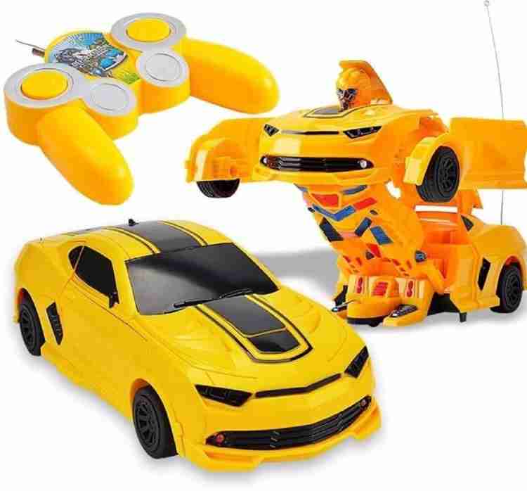 Remote control transformer car bumblebee hotsell