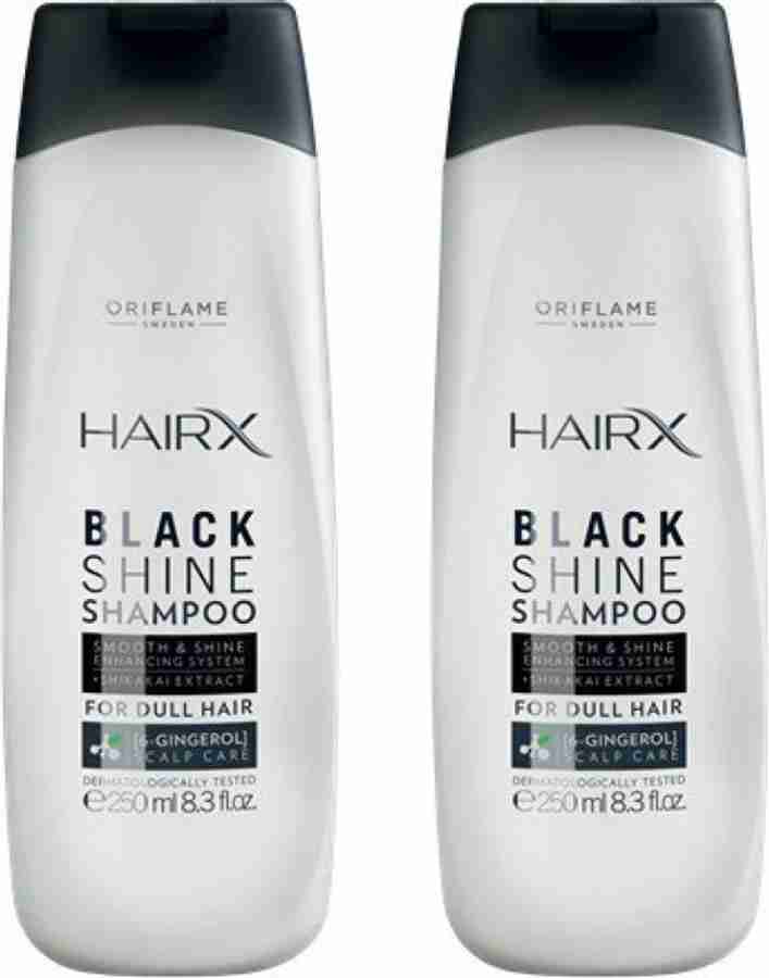 Oriflame Sweden HAIR X BLACK SHINE SHAMPOO PACK OF 2 Price in India Buy Oriflame Sweden HAIR X BLACK SHINE SHAMPOO PACK OF 2 Online In India Reviews Ratings Features Flipkart