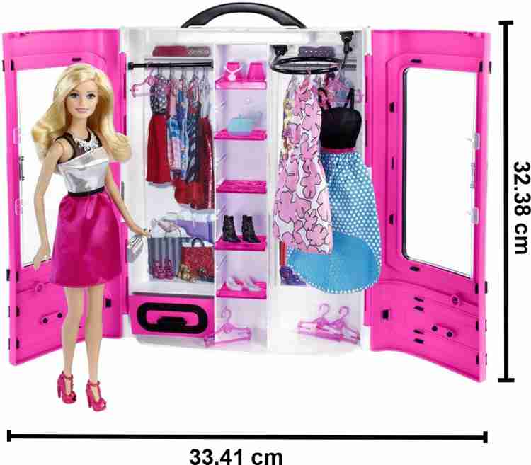 Barbie car hot sale and closet