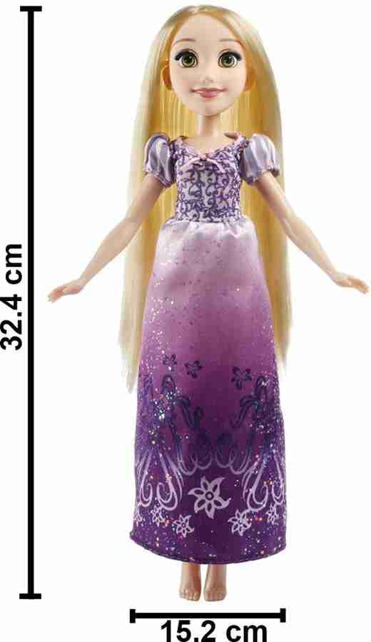Rapunzel royal shimmer top doll