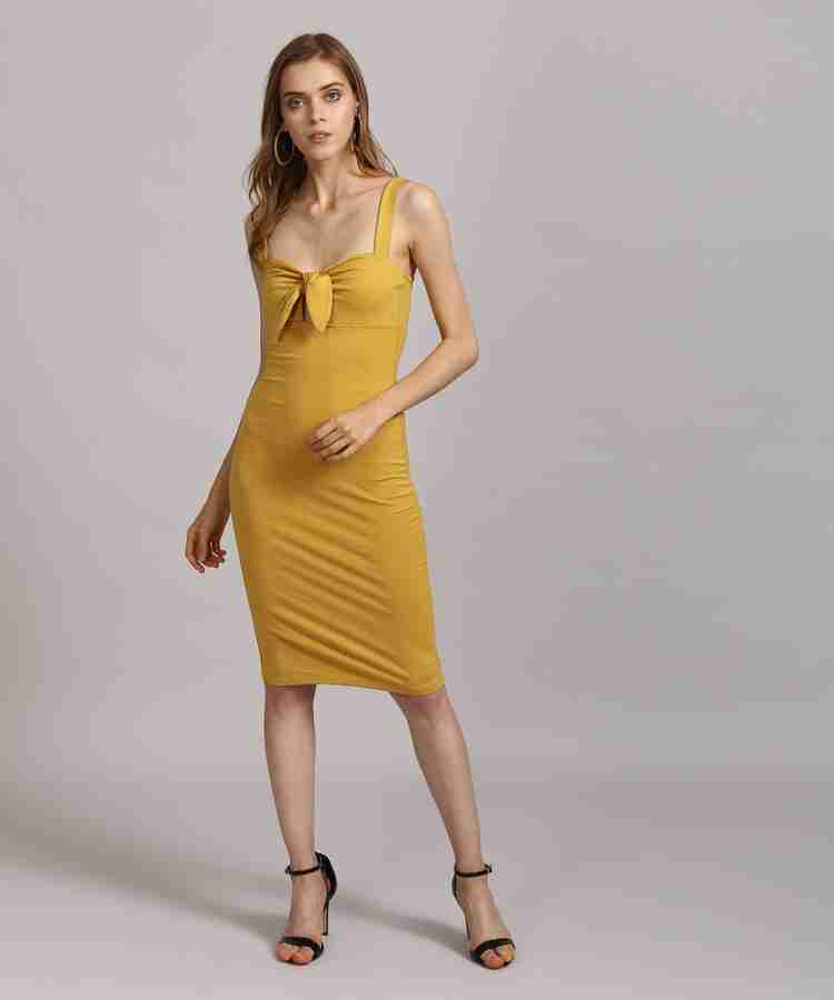Mustard yellow top dress forever 21