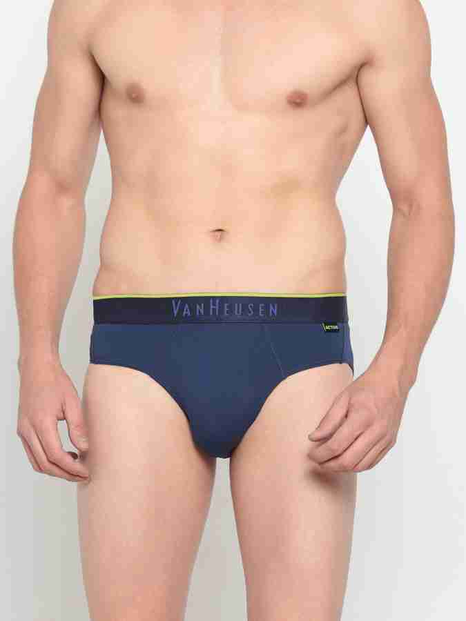 Van Heusen Men Breathable AIR Series Active Briefs - Polyamide Spandex -  Swift Dry, Stretchable