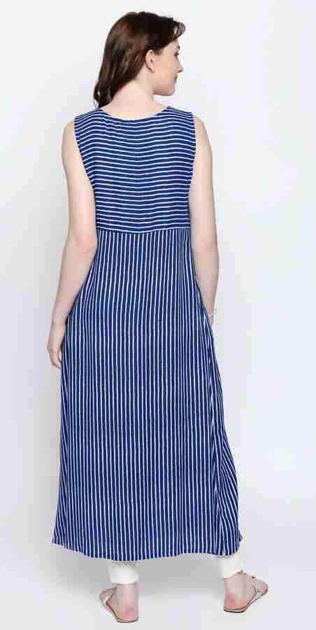 FBB ATEESA Women A line Blue Dress Buy FBB ATEESA Women A line Blue Dress Online at Best Prices in India Flipkart