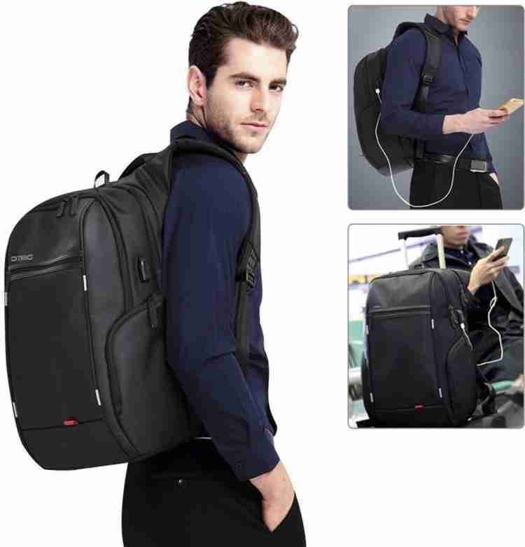 dtbg 17.3 inch Laptop Backpack Black Price in India Flipkart