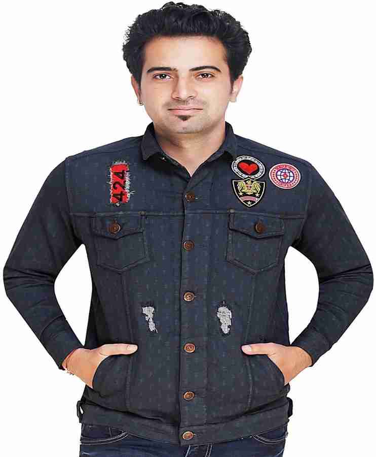 ShopyBucket Full Sleeve Self Design Men Denim Jacket Buy ShopyBucket Full Sleeve Self Design Men Denim Jacket Online at Best Prices in India Flipkart