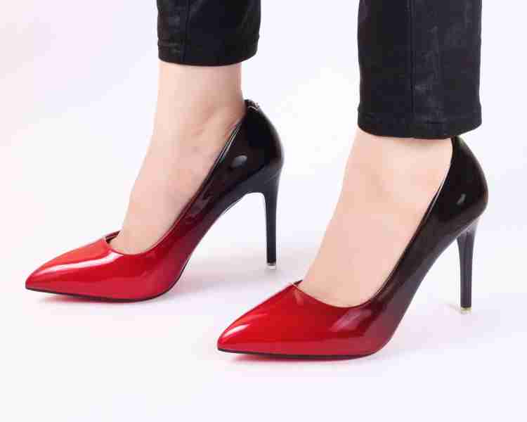 Ombre hot sale red heels