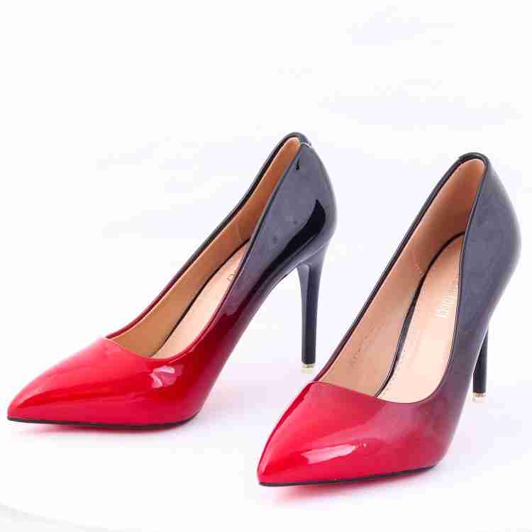 Red 2024 ombre pumps