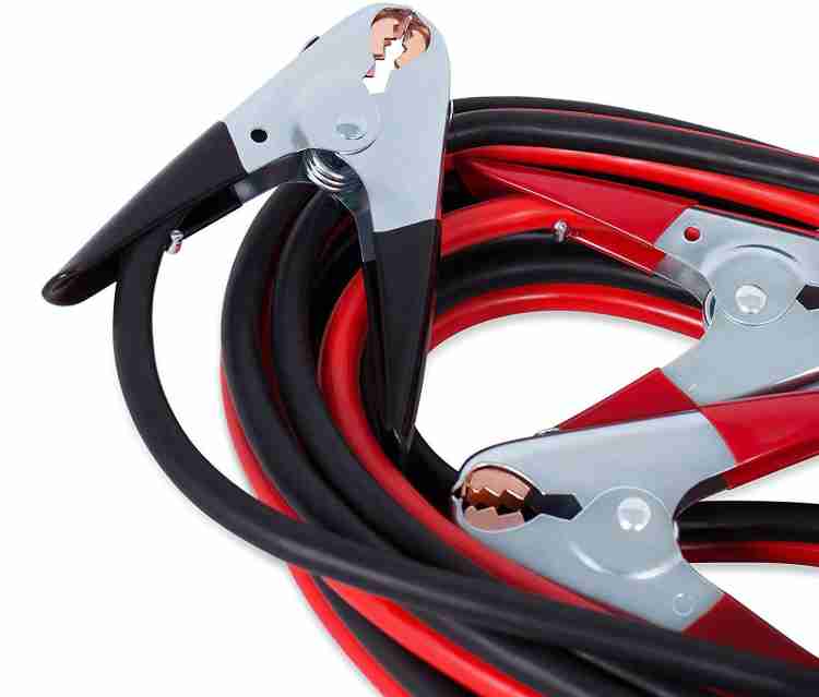 RHONNIUM ® Best 2 Gauge x 16 FT Jumper Cable, Heavy Duty Car Automobile Booster  Cable