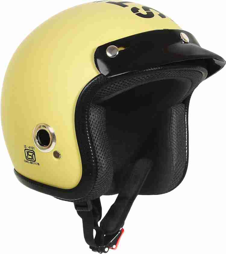 Half outlet helmet lock