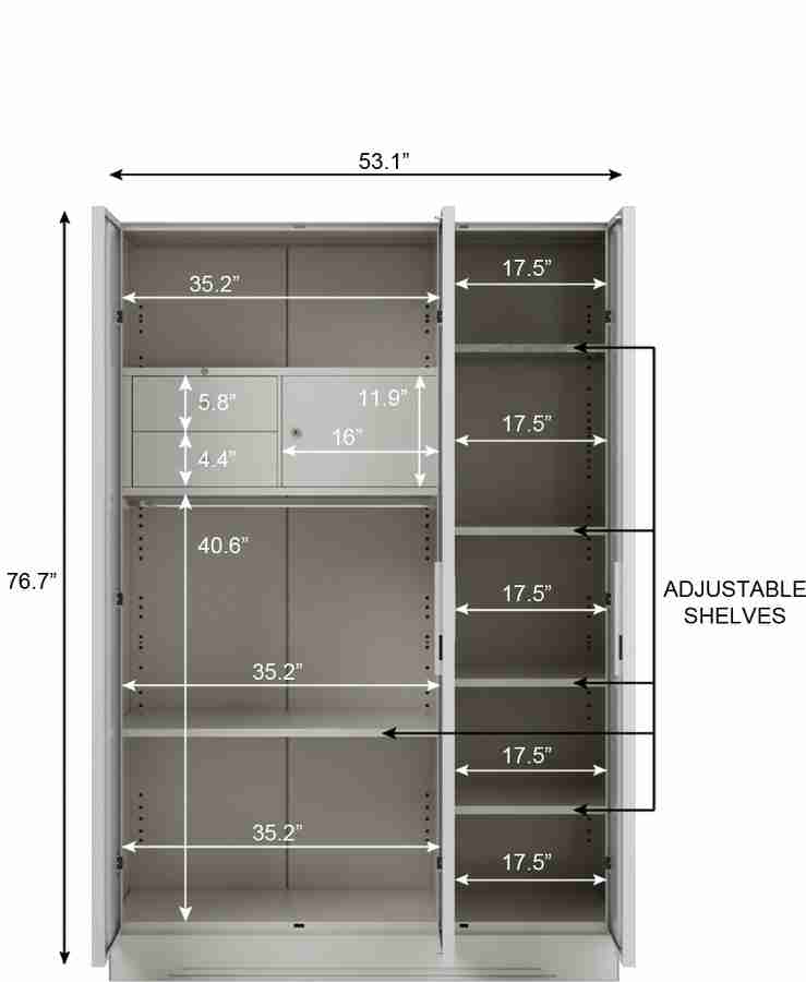 Godrej Interio Slimline Fusion 3 Door With Locker and Drawer Metal Almirah Price in India Buy Godrej Interio Slimline Fusion 3 Door With Locker and Drawer Metal Almirah online at Flipkart